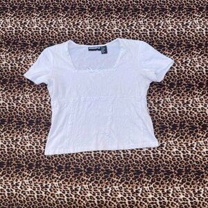 2000s vintage milkmaid blouse